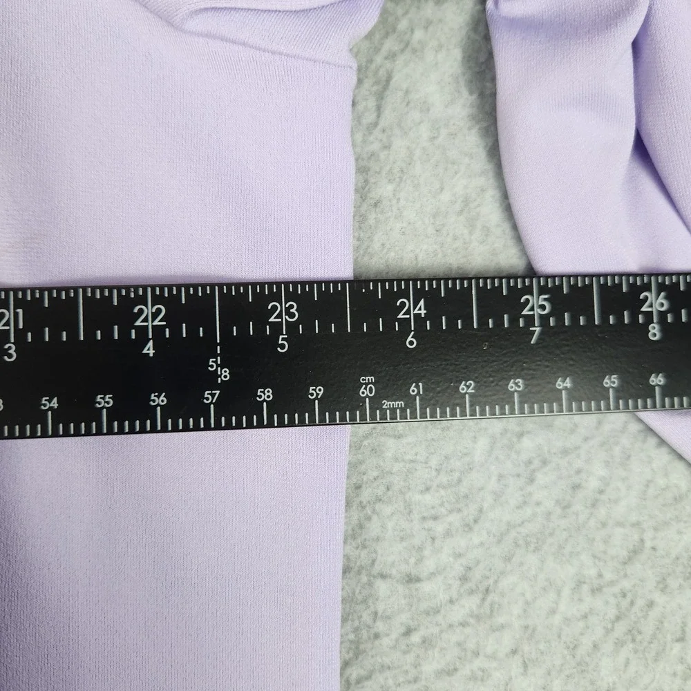Bend Over Cardigan Twin Set Womens Size XL‎ Lavender Embellished Stretch Classic